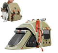 Portable Pet Travel Backpack – Large-Capacity Carrier for Small Dogs and Cats