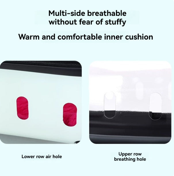 Portable High-Capacity Rolling Pet Carrier for Cats and Small Dogs